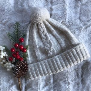 💕 Knit Child’s Hat, 4-6 Years, Fleece Lined 💕